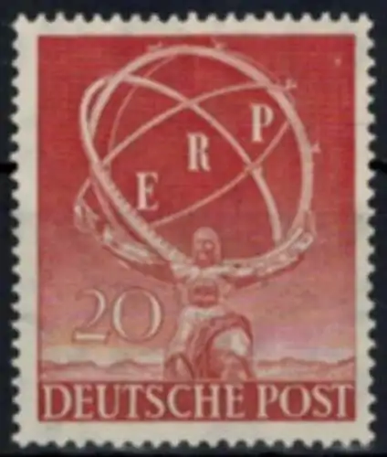 Berlin ERP Industrie-Ausstellung 71 Luxus MNH 100,00 tiefst gepr. Schlegel