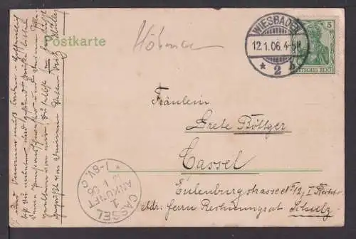 Ansichtskarte Wiesbaden Hessen Sonnenberg 1906 Kassel