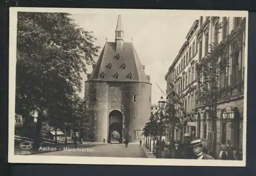 Ansichtskarte Aachen NRW Marschiertor