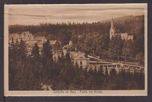 Ansichtskarte Schierke Harz Sachsen-Anhalt Kirche