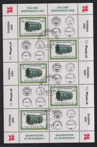 Österreich 2345 Philatelie Tag der Briefmarke Kleinbogen Luxus gestempelt 40,00