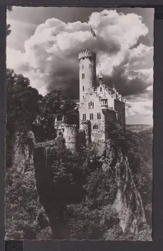 Ansichtskarte Schloss Lichtenstein Baden-Württemberg Schwäbische Alb