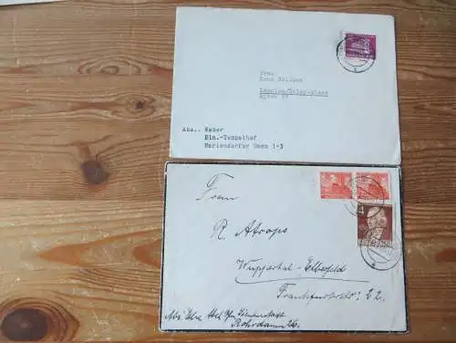 Bund Berlin inter. Lot von 16 frühen Briefen