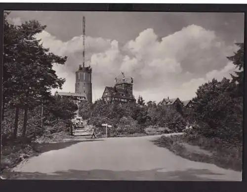 Ansichtskarte Inselberg Thüringen Thüringer Wald Kunstanstalt Strau & Fischer