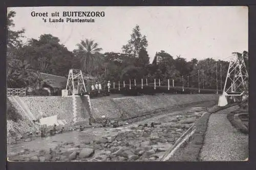 Asien Buitenzorg Brücke Weltevreden Niederlande Niederländisch Indien Jakarta