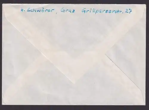 Österreich Erstagsstempel Brief Graz Essen