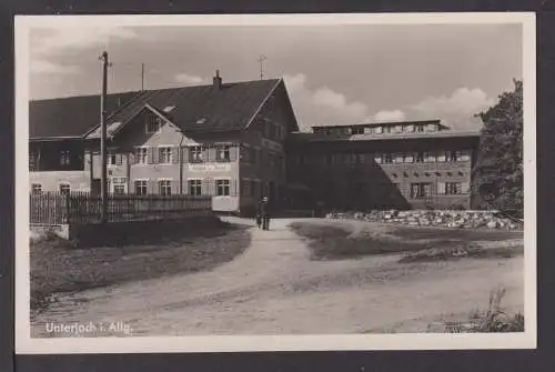 Ansichtskarte Unterjoch Allgäu Bayern Gasthof zur Krone