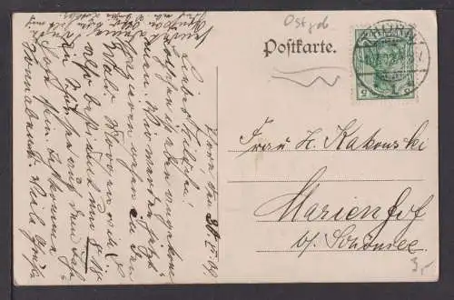Ansichtskarte Thorn Ostgebiete Pommern 1909 Schönsee Bayern