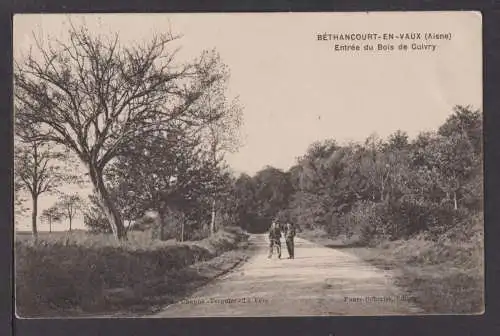 Ansichtskarte Bethancourt en Vaux Frankreich Feldpost 1914 Beringstedt