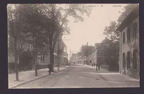 Ansichtskarte Hamm Westfalen NRW Oststrasse Wiesbaden