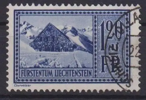 Liechtenstein 138 Freimarken Ausgabe 1934 rund gestempelt Kat.-Wert 40,00