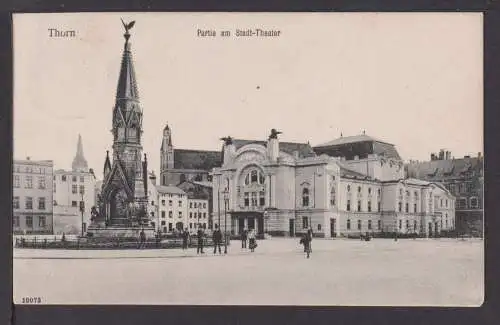 Ansichtskarte Thorn Ostgebiete Pommern Stadt Theater 1908 Schönsee Bayern