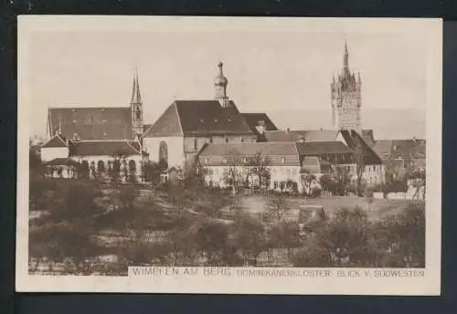 Ansichtskarte Wimpfen Baden-Württemberg Dominikanerkloster