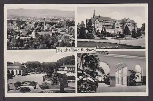 Ansichtskarte Herzheilbad Kudowa Ostgebiete Schlesien