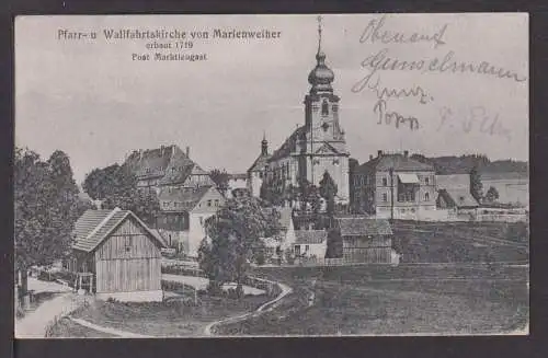 Ansichtskarte Marienweiher Bayern Pfarr- u. Wallfahrtskirche 1922 Bad Tölz