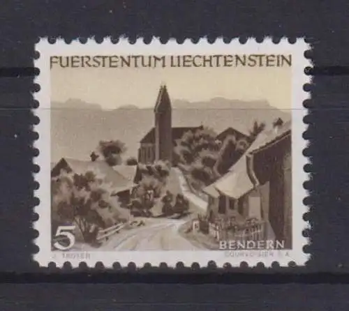 Liechtenstein 284 Gemeinden und Landschaften Luxus postfrisch MNH Kat.Wert 44,00