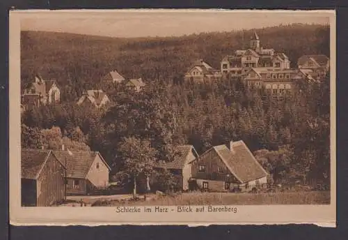 Ansichtskarte Schierke Harz Sachsen-Anhalt Bärenberg