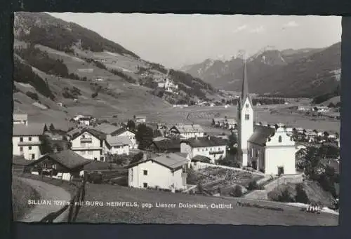 Ansichtskarte Sillian Österreich Burg Heimfels Lienzer Dolomiten