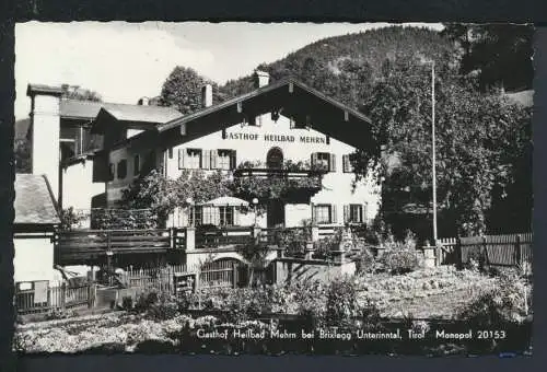 Ansichtskarte Brixlegg Tirol Österreich Gasthof Heilbad Mehrn Berlin