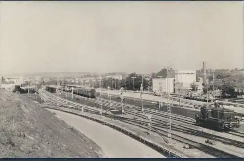 Ansichtskarte Foto Bellingrodt Bahnhof Eisenbahn Lokomotiven Kempten?