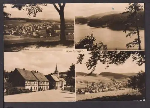 Ansichtskarte Sosa Erzgebirge Sachsen Wiesenau Brandenburg