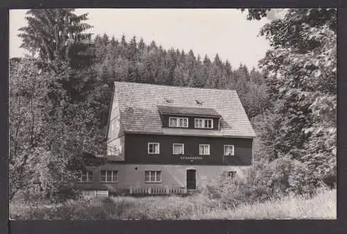 Ansichtskarte Hohnstein Sachsen Ferienheim Grundmühle