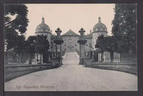 Ansichtskarte Jagdschloss Moritzburg Sachsen