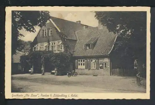 Ansichtskarte Lütjenburg Schleswig-Holstein Gasthaus Ole Liese Panker