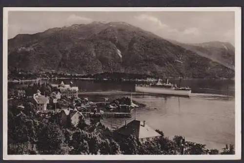 Bremerhaven Deutsches Reich Ansichtskarte Balholm Norwegen Dampfer Schifffahrt