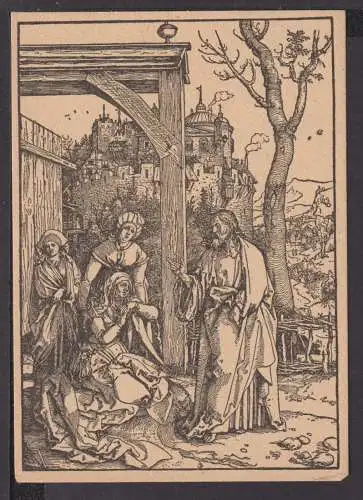 Ansichtskarte Künstler Albrecht Dürer Jesus nimmt Abschied von seiner Mutter