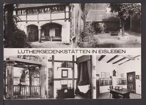 Ansichtskarte Eisleben Sachsen-Anhalt Luther Gedenkstätten Altenburg Thüringen