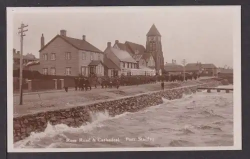 Ansichtskarte Port Stanley Falklandinseln Ross Road Cathedral