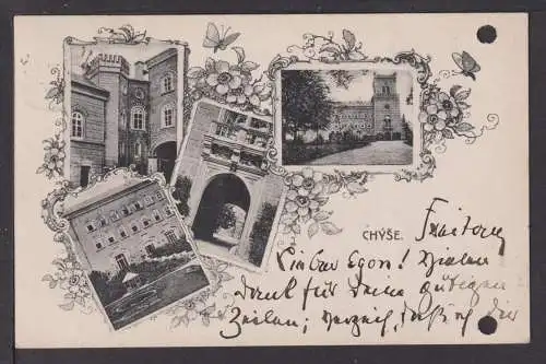 Ansichtskarte Chiesch Tschechien 1913 Budapest Ungarn