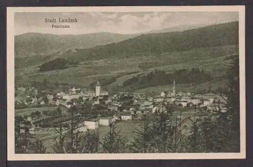 Ansichtskarte Landeck Tirol Österreich Panorama