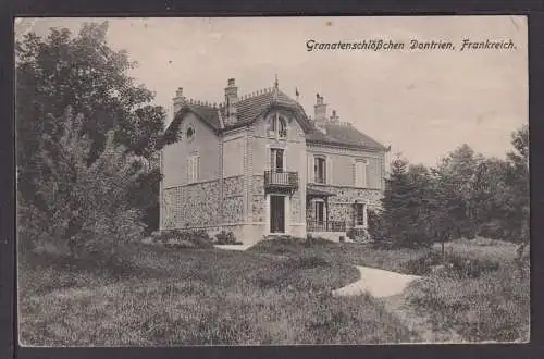 Ansichtskarte Dontrien Frankreich Feldpost 1916 Nürtingen Baden-Württemberg