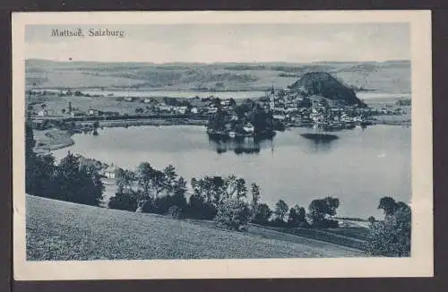 Ansichtskarte Mattsee Salzburg Österreich 1926 Uttendorf