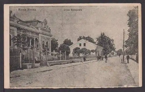 Ansichtskarte Rawa Ruska Ukraine Feldpost 1916 Sopron Ungarn