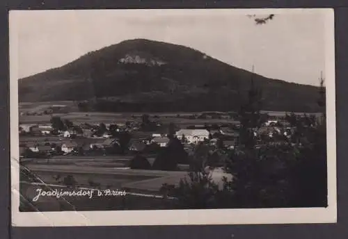 Ansichtskarte Joachimsdorf Brins Tschechien Feldpost 1940 Ostgebiete