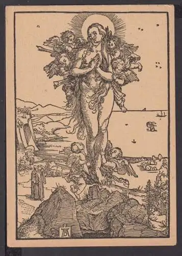 Ansichtskarte Künstler Albrecht Dürer Himmelfahrt der Maria Magdalena