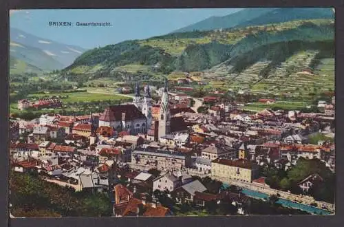 Ansichtskarte Brixen Südtirol Italien Gesamtansicht