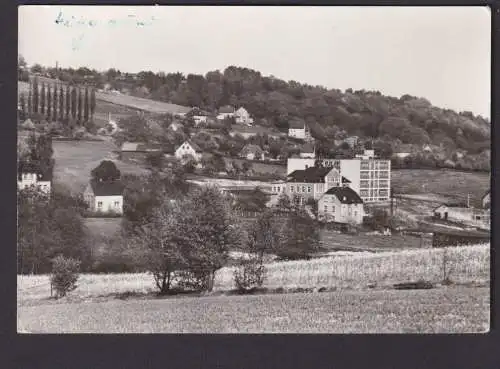 Ansichtskarte Hohenstein Ernstthal Sachsen Hüttengrund Totalansicht