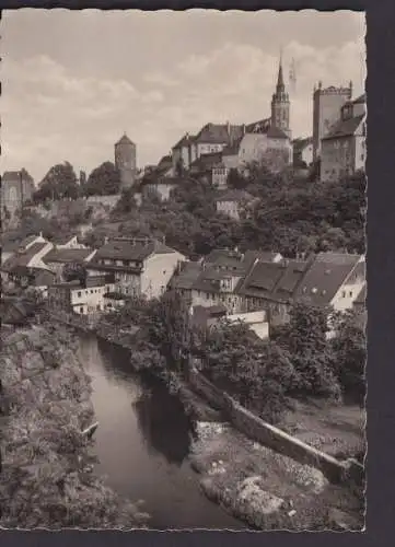 Ansichtskarte Bautzen Sachsen Spree Fluß Stadtansicht n. Berlin Niederschön