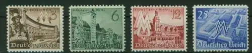 Deutsches Reich 739-742 Leipziger Frühjahrsmesse 1940 Luxus postfrisch kat 10,00