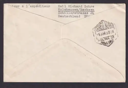 Flugpost Brief Air Mail Schweden SAS Erstflug Stockholm Palma de Mallorca