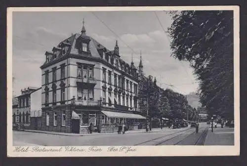 Ansichtskarte Trier Rheinland Pfalz Gastronomie Hotel Restaurant Viktoria Bes.