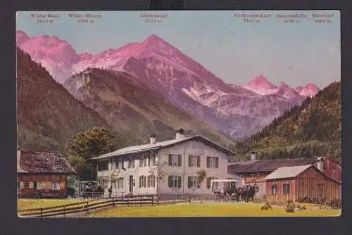 Ansichtskarte Oberstdorf Bayern Allgäu Gasthof Zum Adler i.d.Birgsau