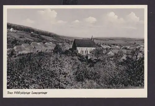 Ansichtskarte Lamspringe Ortsansicht Landschaft Niedersachsen Kirche Hildesia