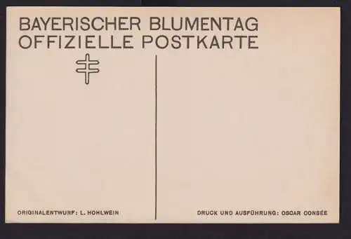 Ludwig Hohlwein München Künstler Ansichtskarte Druck & Ausführun Verlag Oskar