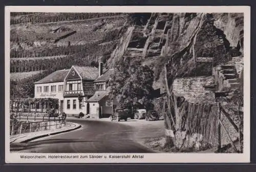 Ansichtskarte Walporzheim Hotelrestaurant Zum Sänger Kaiserstuhl Ahrtal