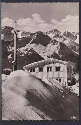 Ansichtskarte Bahnpost 2911 Pfronten Tirol Ostlerhütte Breitenberggipfel